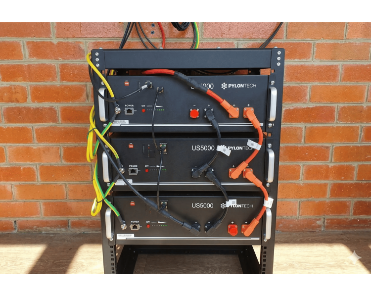 Pylontech Rack Accu LiFePO4 Battery Racks - Pylontech, Deye, Dyness | Steel Rack ...